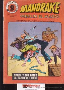 Cómics: MANDRAKE MERLIN EL MAGO, Nº 8 -edita : GARBO AÑOS 80